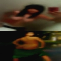 Bathroom art nudes bathing with