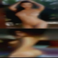 Black oilly pussy slipseach