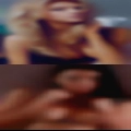 Naked woman with servant