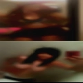 Scraching pussy hands fucking